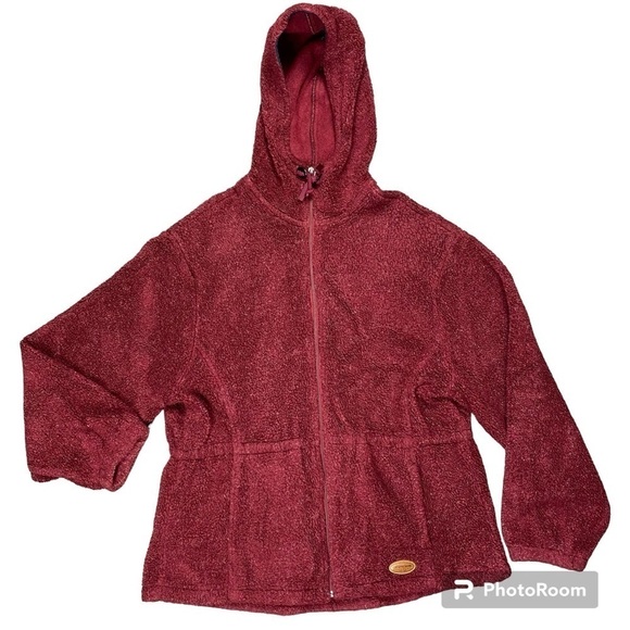 Woolrich zip up hooded sweater jacket women’s size xl - Picture 1 of 7